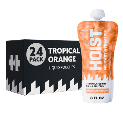 Tropical Orange Liquid Pouch Case