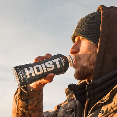 Hoist Ready to Drink Hydration beverages for those on the go!